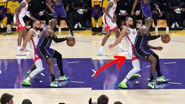 开云直播运营机构-只能笑而不语，狄龙直播中被问防守詹姆斯背身单打经典画面